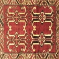 thumbnail image 1 of Ahgly Company Indoor Square Persian Brown Traditional Area Rugs, 7' Square, 1 of 4