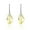 Yellow, variant on Grandest Birch 10 Pairs Hook Earrings Irregular Cut Rhinestone Dangle Women Piercing Earrings Jewelry for Party,Yellow