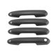 thumbnail image 5 of QHCP - Cubierta protectora para manija de puerta de coche, pegatina ABS envolvente completa para Toyota RAV4 20-22 Highlander Kluger 2022, accesorio exterior, 5 of 5