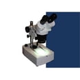 thumbnail image 1 of LW Scientific DMM-S12N-7LL1 DM 10x-20x Dual Mag Stereoscope on Dual-LED stand, 1 of 1