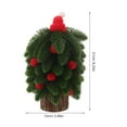 thumbnail image 5 of OUNONA Drafideep Wooden Christmas Tree Green Plastic Easy Setup for Decor, 5 of 6