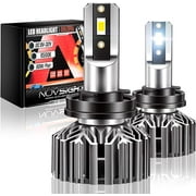 NOVSIGHT H11/H8/H9 Headlight Bulbs, 12000 Lumens 60W Super Bright LED Headlights Conversion Kit Halogen Replacement, 6500K Cool White Pack of 2, Fog Light