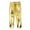 Gold, variant on newwalpole Kids Girls Boys Metallic Leggings Pants Modern Hip Hop Street Dance Performance Costume Trousers Silver for Size 8-10 Years
