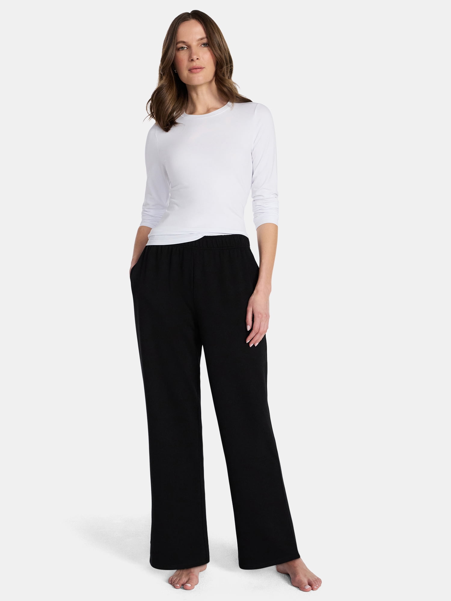 Halloween Women's French Terry Knit Lounge Pants from Way to Celebrate, 29" Inseam, Sizes XS-3X