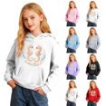 thumbnail image 4 of ZHOGXU Boys Girls Seahorse Pearl Seashell Ocean Graphic Pullover Hoodie Long Sleeve Casual Sweatshirt Top With Pocket For Kids Youth Loose Fit Everyday Wear,Black,4-5 Years, 4 of 4