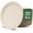 Brown, variant on 7 Inch Compostable Paper Plates 100 Pack - Heavy Duty Disposable Sugarcane Plates, Biodegradable, Microwavable, Oil and Water Resistant, Eco-Friendly Brown Dessert Plates for Parties