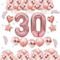 thumbnail image 2 of Mistaha 40PCS Balloon Party Decoration Set Including Table Cloth Colorful Balloons Balloon Pump Ribbons Glue, 2 of 7