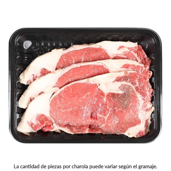 Rib eye sonora por kg peso aprox por charola 600 a 700 g