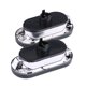 thumbnail image 5 of 1 Par De Luces LED De Marcador Lateral ámbar Para Coche, Lente Negra Compatible Con Lente Ahumada ámbar LED Completo Para Remolque, Camión, Luz De Marcador Lateral Para Bora MK4 ANGGREK GDQC03, 5 of 8