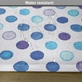 thumbnail image 6 of Ambesonne Watercolor Place Mats Set of 4, Blue Tones Soft Funky, Standard Size, Multicolor, 6 of 6