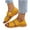 Yellow, variant on Womens Sandals Women's Large Size Beach Shoes Are Comfortable Light Soft-soled And Roman Sandals