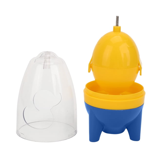 Aramox Portable Egg Scrambler, Egg Spinner Fun Shape High Torsion Rotation Homogeneous Hand Powered Portable Golden Egg Maker