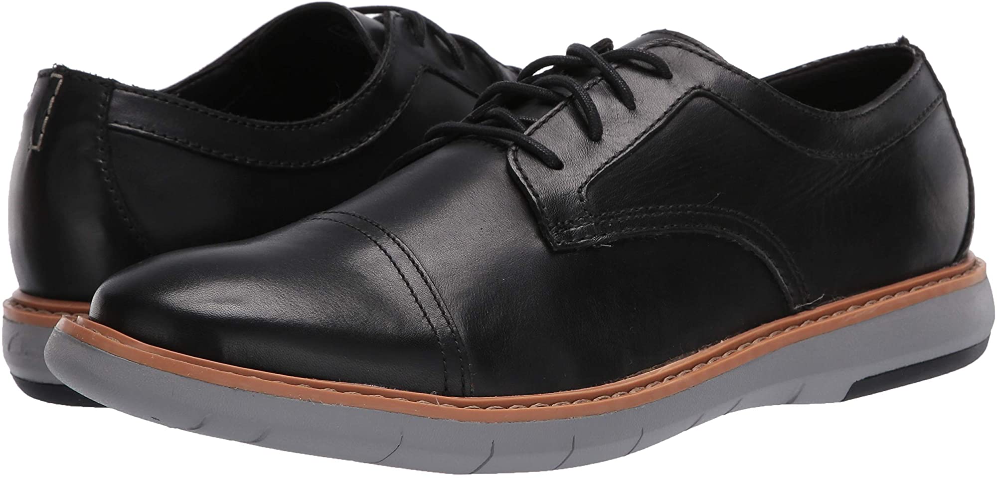 Clarks Mens Draper Cap Oxford | Walmart 