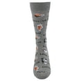 thumbnail image 3 of MeMoi Coffee Time Men's Bamboo Blend Novelty Crew Sock - Mens - Male, 10-13, Black, 3 of 7