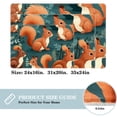 thumbnail image 2 of Squirrel Machine Washable Non-Slip Polyester Door Rugs Office Rug Indoor Rug, 2 of 6