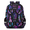 Blue, variant on Colorful Dreamcatchers Multi-Functional Backpack, 16" Waterproof Travel Casual Daypack with Reflective Strip, Feathers Dream Catcher Work Laptop Backpack for Men Women