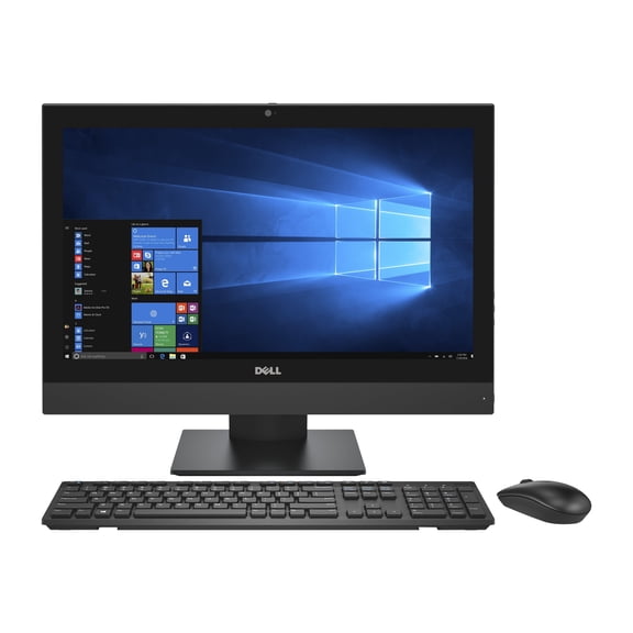Restored Dell OptiPlex 5250 All-in-One Desktop, Intel Core i3 7th Gen, 8GB RAM, 256GB PCIe NVMe SSD, 21.5-Inch Full HD Display, Windows 10 Pro