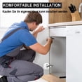 thumbnail image 4 of Reinforced Furniture Repair, Cabinet Hinge Repair Plate Set for Durable Design, Easy Installation Kit for Doors, Windows, and Cupboards with Stainless Steel Reinforcements, 4 of 4