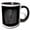 Black/White, variant on 3drose, Artistic Halloween Spider Cobweb Doodle in White, 15oz Mug