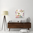 thumbnail image 3 of Global Gallery's 'Rainbow Seeds Flowers II' By Lisa Audit Stretched Canvas Wall Art, 3 of 4