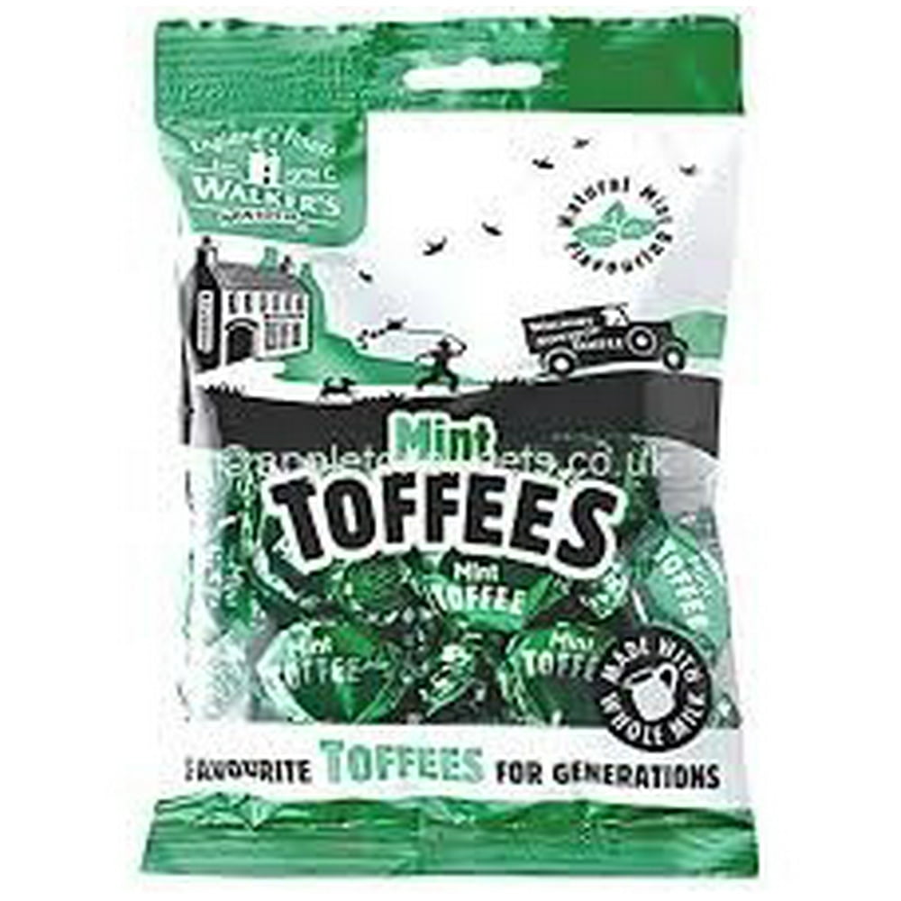 Walker's Nonsuch Mint Toffees 150g (Pack Of 2) New