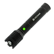 Kodiak Kraken Rechargeable Tactical Flashlight - Super Bright 4000 Lumen - 6000 mAh Battery w/USB Ports - Twist from Flood to Focus - Best for Camping, Hiking and Everyday Use - Portable Flash Light