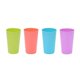thumbnail image 5 of Tall Plastic Tumblers, Set of 12 Colored Shatterproof Tumblers, Dishwasher Safe, BPA Free, 5 of 5