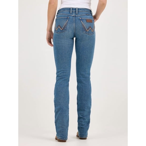 Wrangler Dahlia Mae Bootcut Mid Rise - Ladies Jeans - 112371906