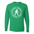 thumbnail image 2 of Wild Bobby Official Bigfoot Search Team Funny Sasquatch Pop Culture Men Long Sleeve Shirt, 2 of 6