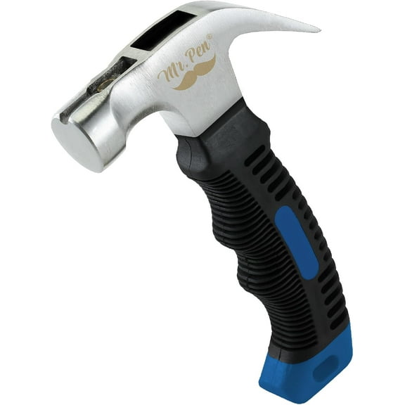 Mr. Pen- Hammer, 8oz, Blue, Camping Hammer, Claw Hammer