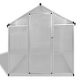 thumbnail image 3 of vidaXL Greenhouse Outdoor Grow House Green House with Base Frame Aluminum, 3 of 11
