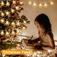 thumbnail image 5 of Syenll Christmas Snowflake Lights, 19.7ft 40 LED Fairy String Lights, Decorative Hanging Lights for Patio Party Wall Decor, Warm White, 5 of 8