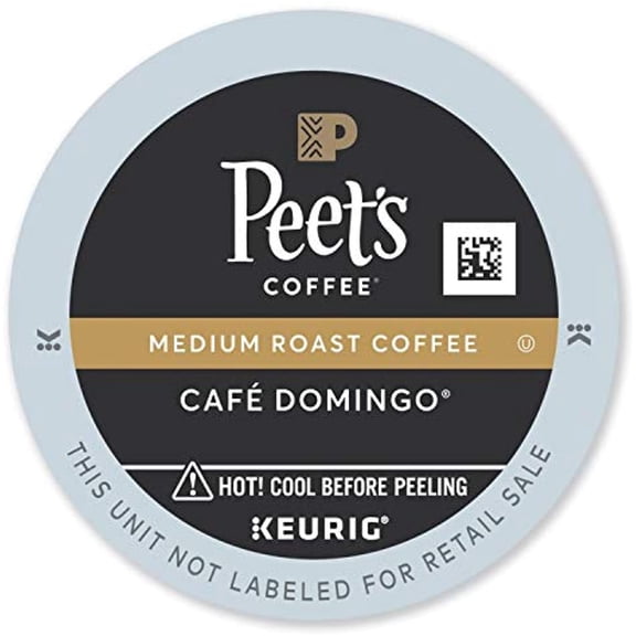Peets Coffee Café Domingo, Keurig K-Cups, 96 Count