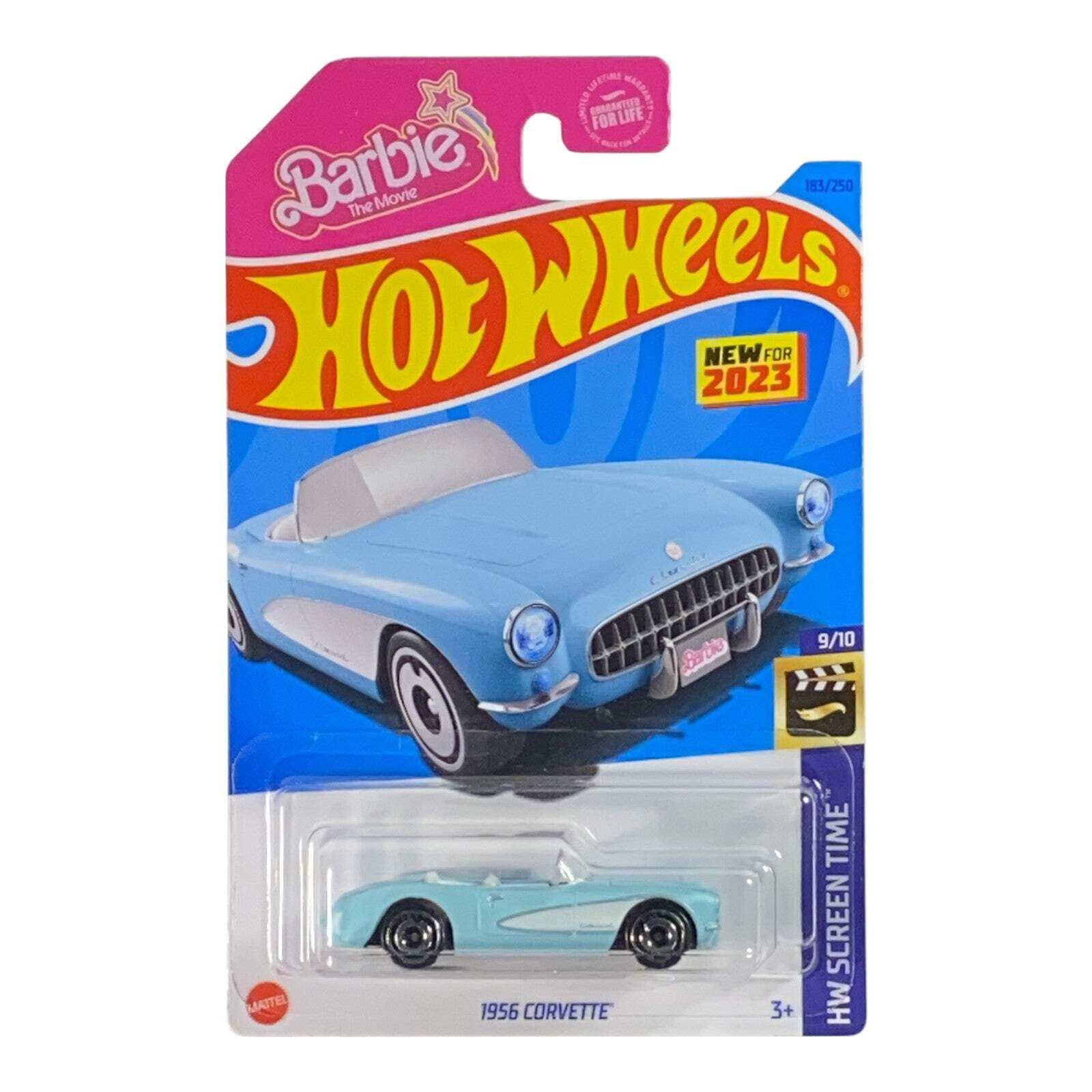 Barbie The Movie Hot Wheels Diecast Corvette 4-Pack Collection