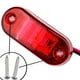 thumbnail image 5 of Luz De Freno Trasera Roja De 2 Leds Para Marcador Lateral Para Coche, Camión, Remolque, Camión, Autobús, Furgoneta, Luz De Señal De Recogida Eigraketly VI002687-00, 5 of 7