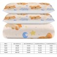 thumbnail image 2 of HAHDAXIA Cute Dog Pattern Bedding Solid Comforter Set for All Seasons,3 Pieces(1 Comforter+2 Pillowcases),Soft Microfiber Bedding Set Twin(86"x70"), 2 of 7