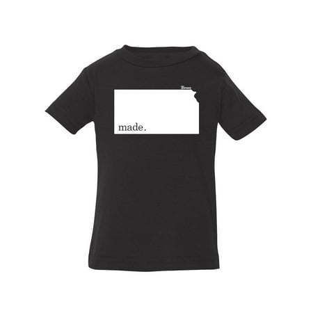 

Made In Kansas T-Shirt Infant -Smartprints Designs 6 Months
