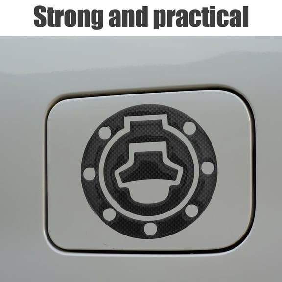 Milisten Black Motorcycle Gas Tank Pad Sticker for Protection and Aesthetic Enhancement Easy to Install Durable Plastic