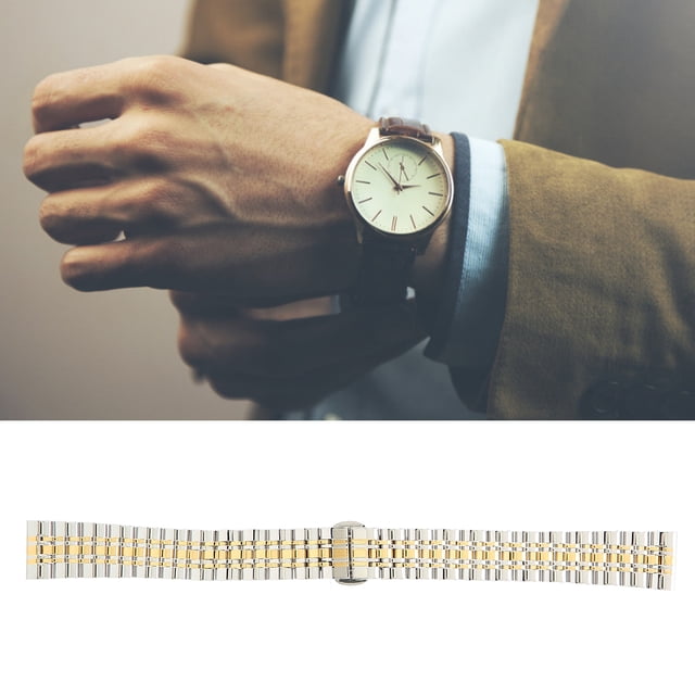 Correa De Reloj, Correa De Reloj Ajustable Dorada Fácil De Instalar Para Trabajadores De Reparación De Relojes Para Fabricantes De Relojes Para Aficionados