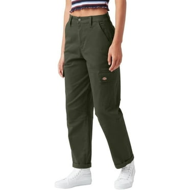 Dickies Women's Relaxed Fit Cropped Cargo Pants