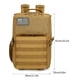 thumbnail image 5 of Bolsa de dos hombros Mochila multifuncional para acampar, mochila de montañismo y senderismo al aire libre de gran capacidad, 5 of 8