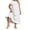 White, variant on 2026 Summer Dress for Women Solid Color Pinafore Loose Fit A-Line Swing Sundress with Adjustable Straps