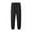 Black, variant on Cavosen Drawstring Pants for Men Plu Size Stretch Fleece Full Length Elastic Waist Thicken Elastic Ankle Pants Causual Pants