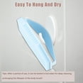 thumbnail image 6 of Unique Bargains Silicone Body Scrubber Exfoliating Shower Scrubber with Non-slip Hand Strap for Use in Shower Lake Blue, 6 of 7