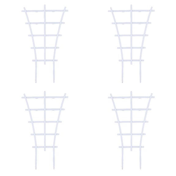OIUR Plant Climbing Frame Stackable Support Trellis Planter Insert Houseplant Trellis for Potted Ivy Roses Cucumbers Home Indoor Outdoor Gardening