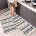 thumbnail image 2 of Alfombra de cocina de estilo nacional bohemio americano, alfombra lavable para entrada de casa, alfombra para dormitorio, alfombra para sala de estar, 2 of 5