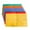 Multicolor2, variant on 12 Pack Plastic Envelope Document Folders with Label Pocket for Home Work Office Organization, A4 Letter Size, Binder Pocket Folders, Assorted Colors, Clear Poly Envelopes with Snap Button Closure