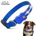 thumbnail image 5 of PcEoTllar Light up Dog Collar, LED Dog Collar Rechargeable, Pet Dog Collars for Large Dogs, Blue L, 5 of 8