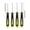 Short Yellow, variant on 4pcs Pick and Hook Set Car Auto Oil Seal/O-Ring Seal Gasket Pick Hook Puller Remover Tire Stone Cleaning Auto Maintenance Tools