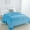 Blue, variant on kchsji Solid Color Fleece Blanket, Ultra Soft Velvet Plush Throw, Large Couch Bed Cover, Decorative Warm Blanket for All Seasons, Machine Washable Home Essential